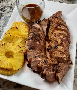 Glazed Pork Tenderloin with Pineapple Recipe