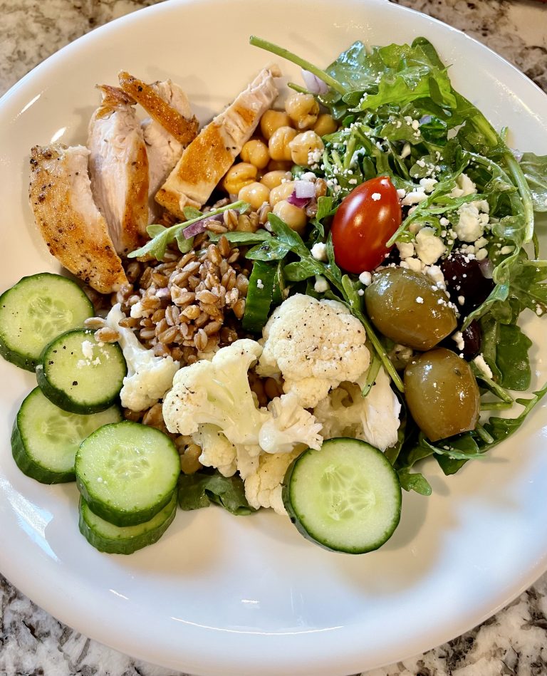 Mediterranean Grain Bowl Recipe Positively Stacey