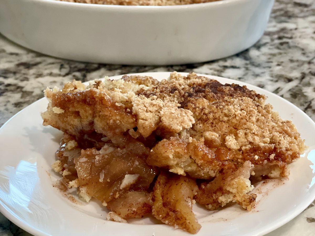 Award Winning Apple Crisp Recipe - Positively Stacey