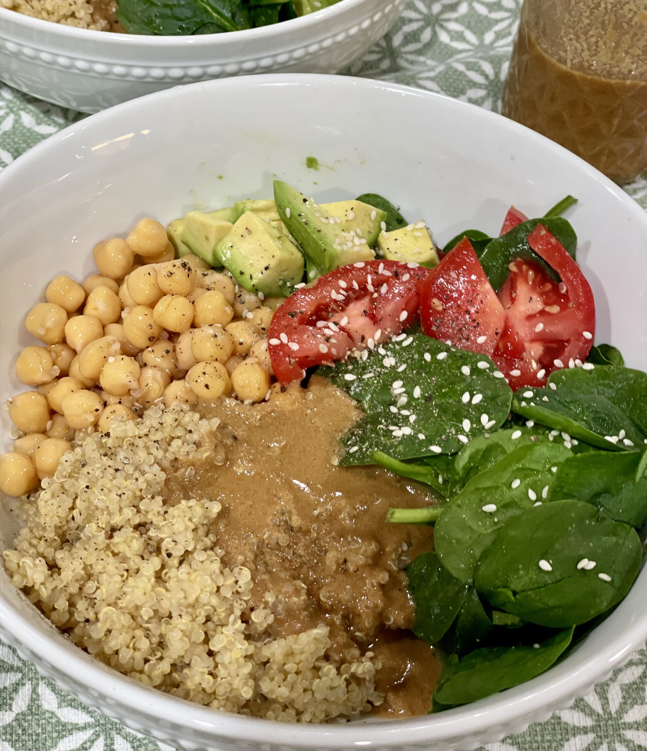 Super Fast Asian-Influenced Quinoa Bowl